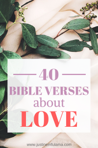 a bible verse about love