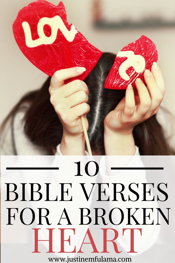 bible verses about heartbreak
